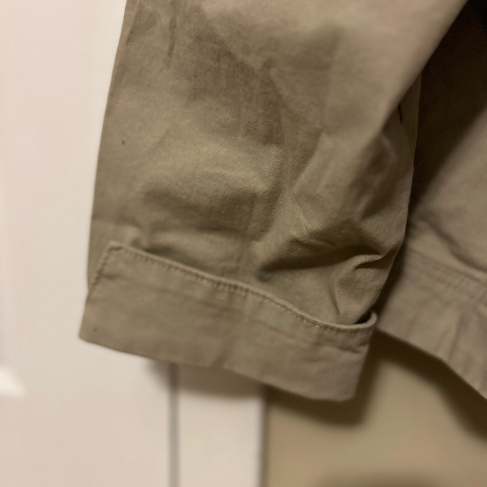 Chico's Ruffled Tan Jacket - Picture 4 of 5